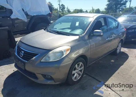 2012 Nissan Versa 1.6 Sl z USA, uszkodzony, nr VIN 3N1CN7AP0CL813464